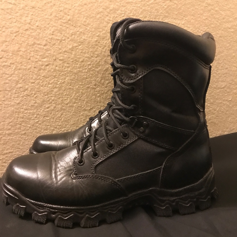 Rocky Boots / Police Boots / Shoes / Thin Blue Line